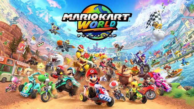 マリオカート　switch2　マリオカートワールド